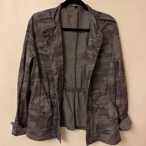 Express camo military / utility jacket